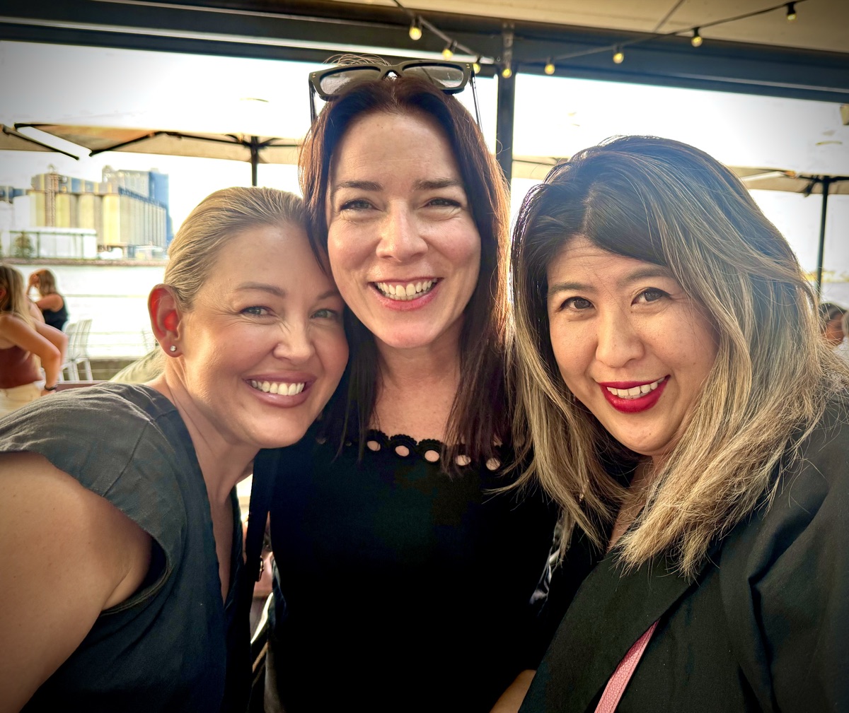 WITH members at a meet-up